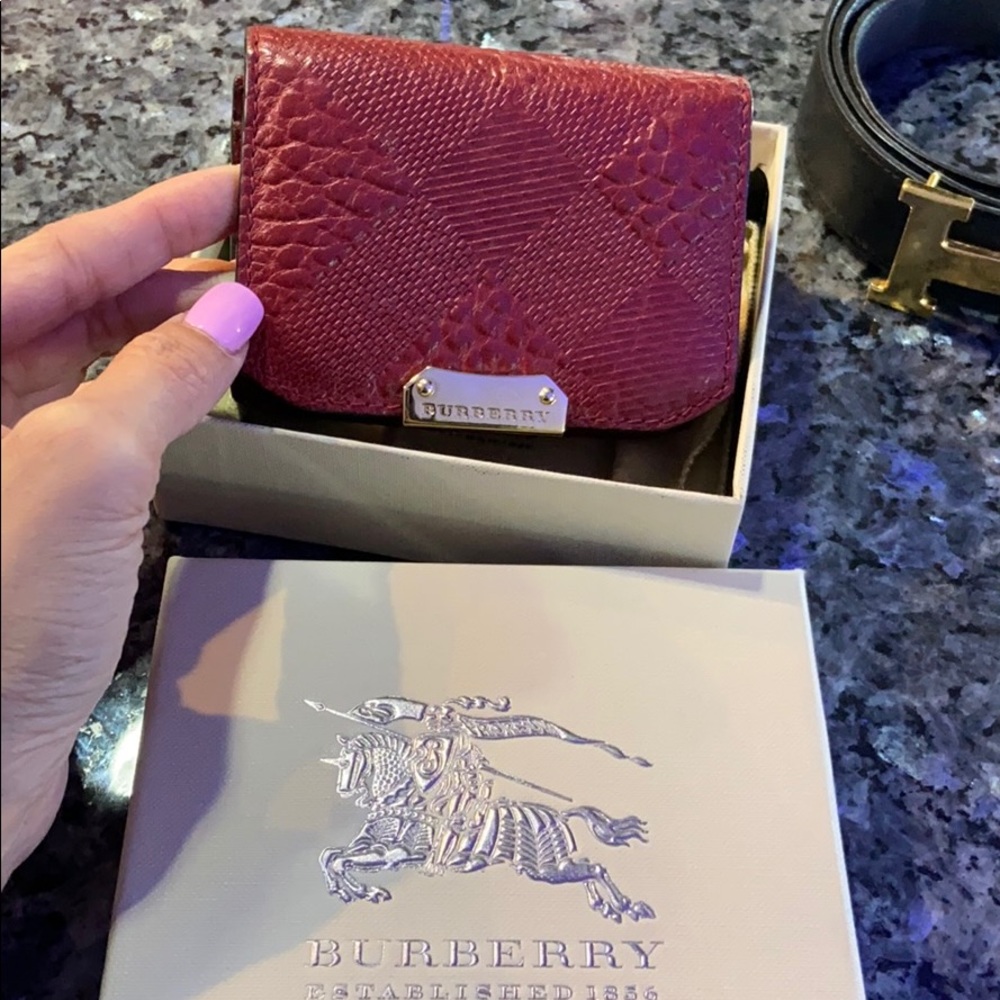 Burberry wallet